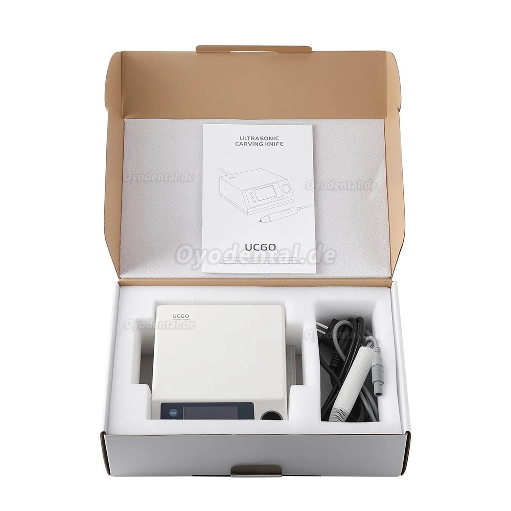 UC60 Tragbares Dental Ultraschall-Schneideger&auml;t Knochenmesser mit 5 Klingen